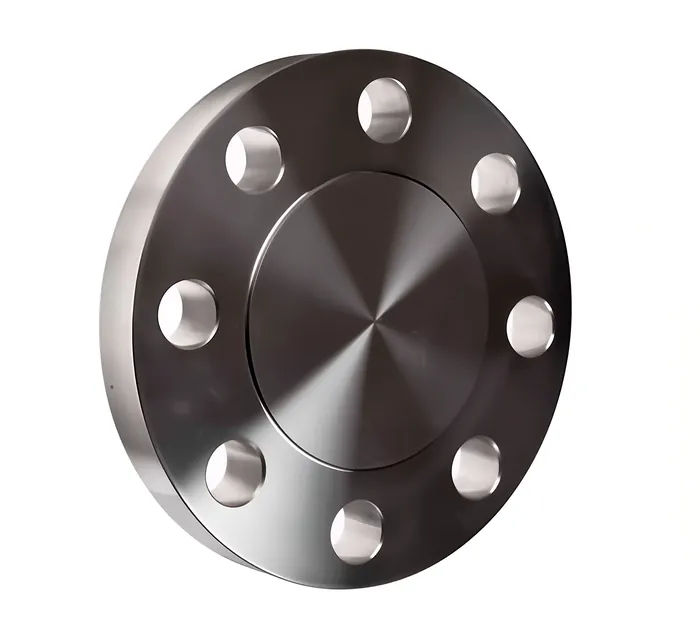 Flange cego forjado, acabamento usinado